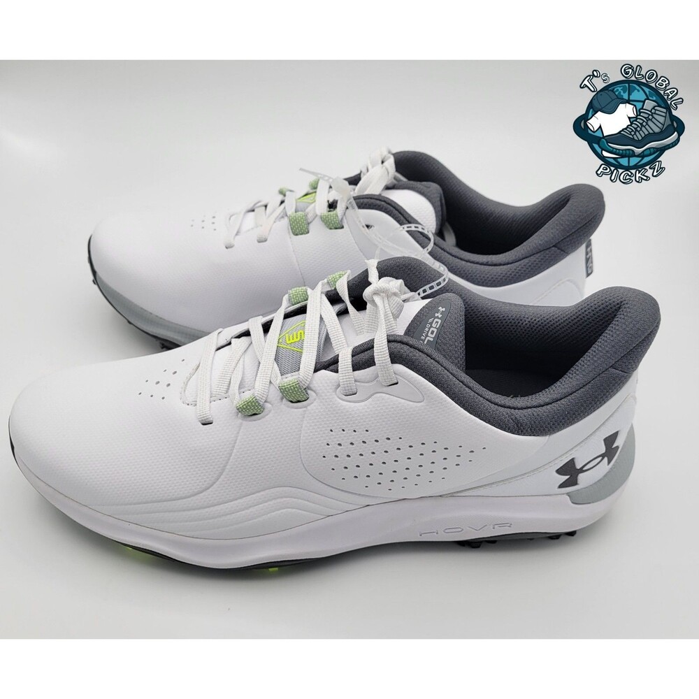 Under Armour HOVR Drive Pro S3 Waterproof Golf Shoes 3026919-100 Mens size 9.5 - Picture 2 of 8